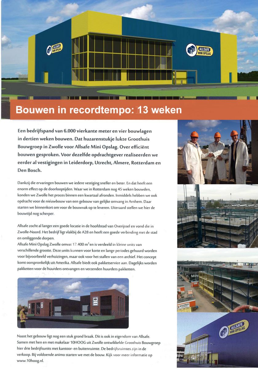 ALLSAFE Mini Opslag Zwolle