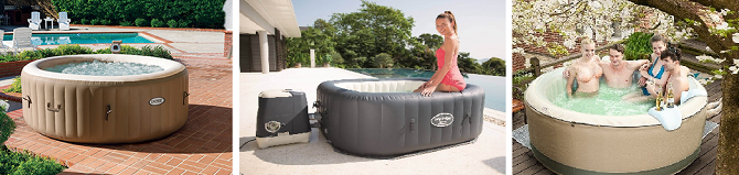 Opblaasbare jacuzzi