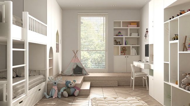 stapelbed 2 kinderen op 1 kamer