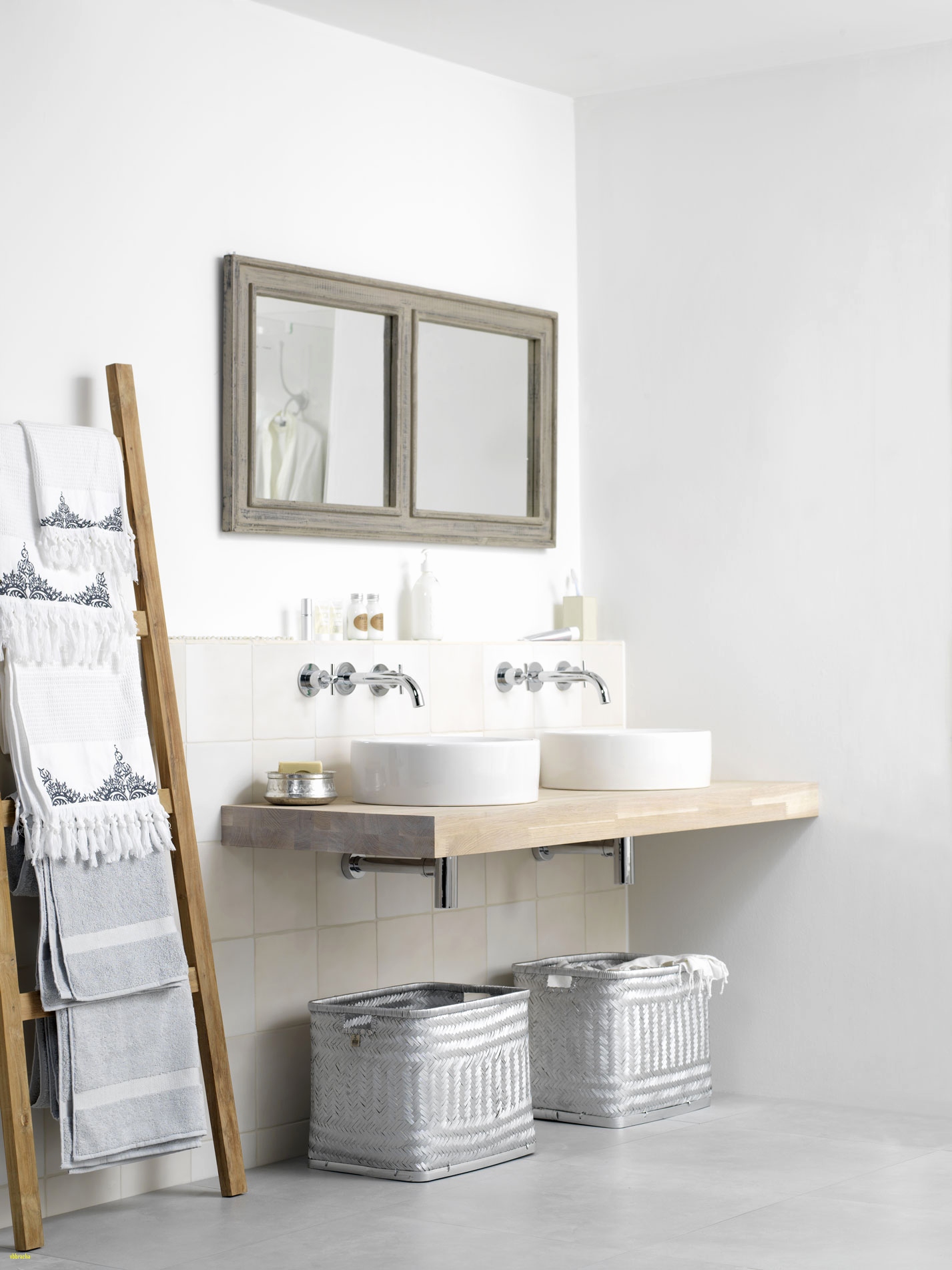 Trap in de badkamer