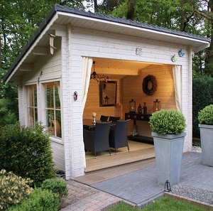 Overkapping in loungetuin maken